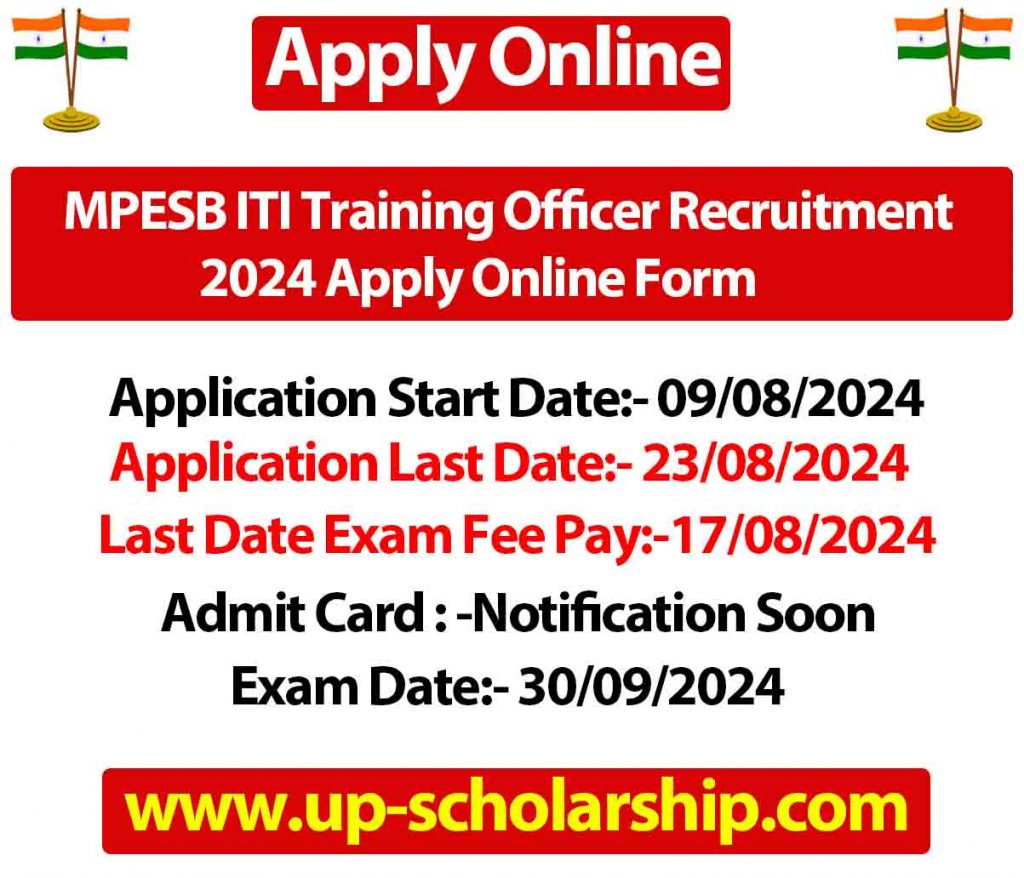 MPESB ITI Training Officer