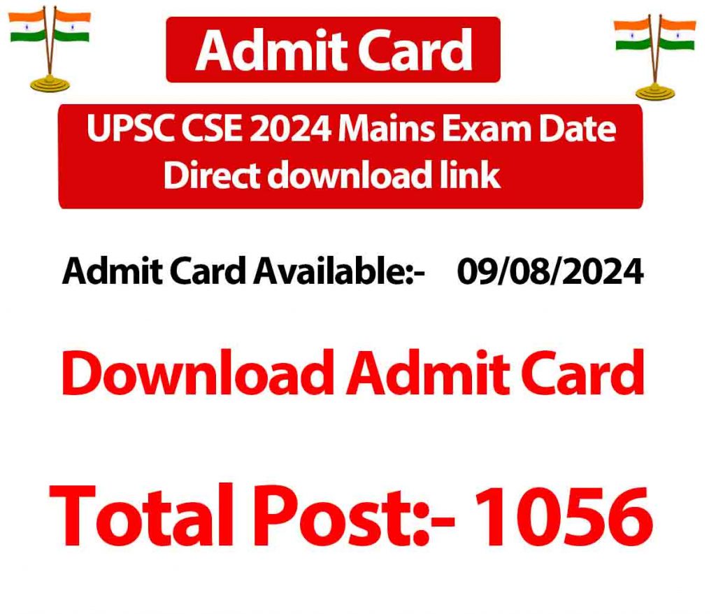 UPSC CSE 2024